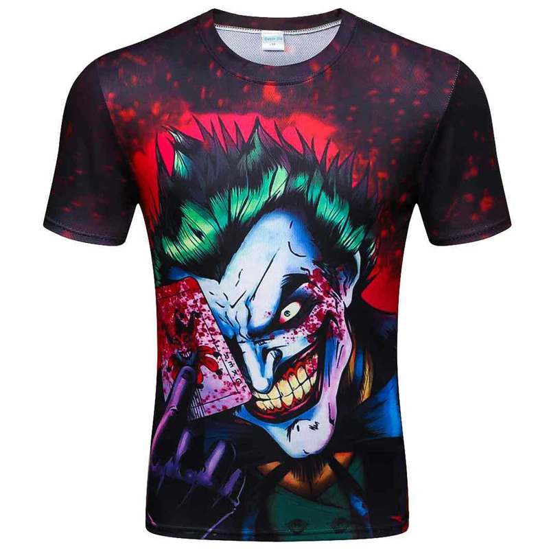 Футболка мужская дышащая с 3D принтом различные цвета для лета 2019 | Мужская одежда