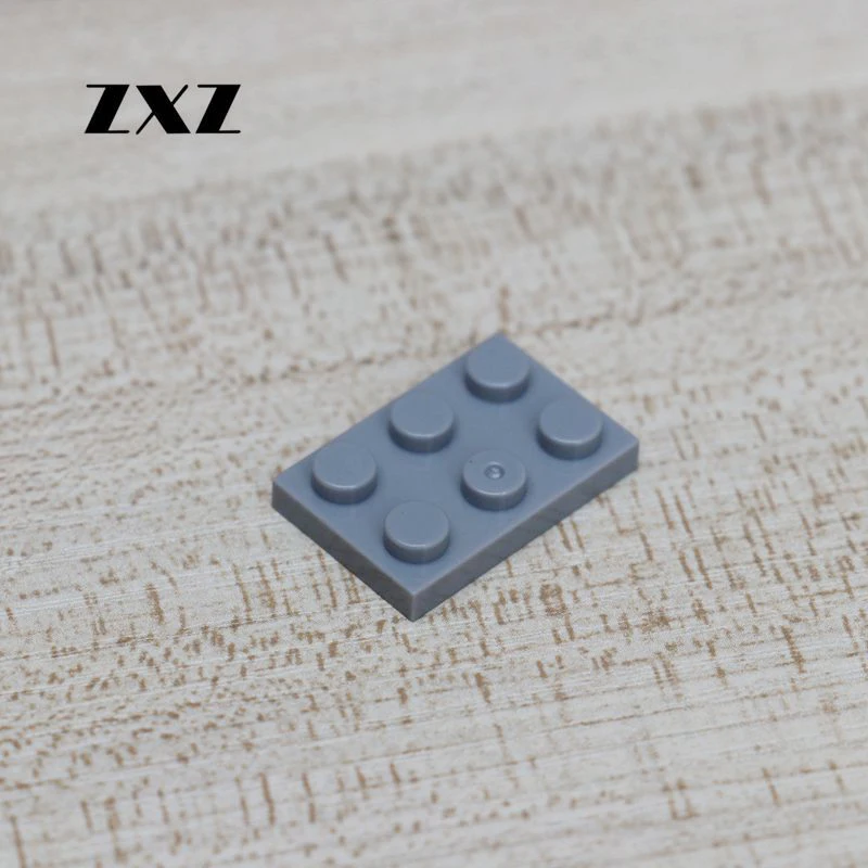 50 шт./лот 2X3 короткие строительные блоки кирпичи DIY игрушки совместимая пластина