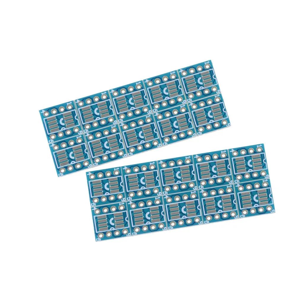20X Высококачественная печатная плата в комплекте SOP8 SO8 SOIC8 TSSOP8 MSOP8 для адаптера DIP8