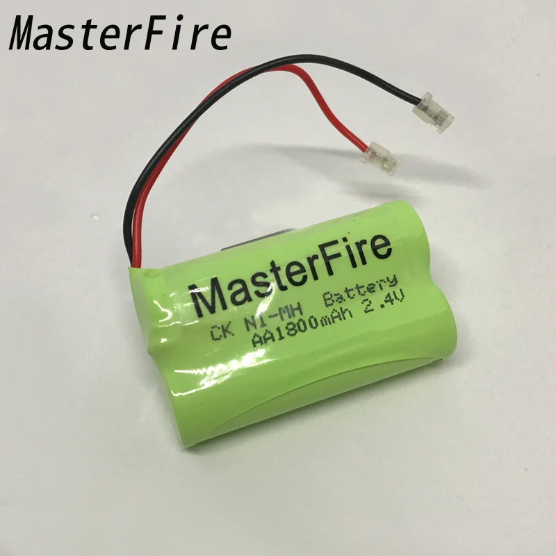

MasterFire 5pack/lot Brand New Ni-MH AA 2.4V 1800mAh Ni MH Cordless Phone Battery Rechargeable Batteries Pack With Plugs