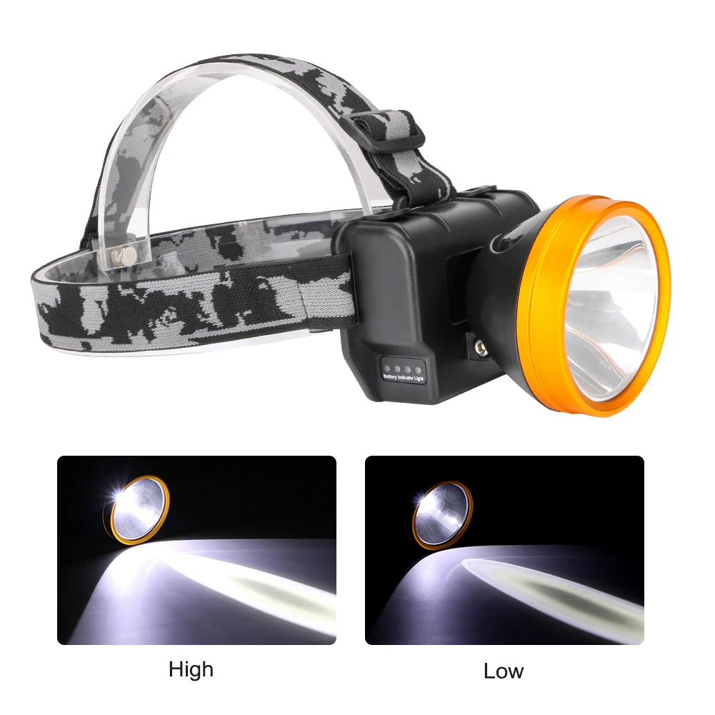 Светодиодный налобный фонарь с ИК-датчиком светодиодный USB-зарядкой и 2 режимами