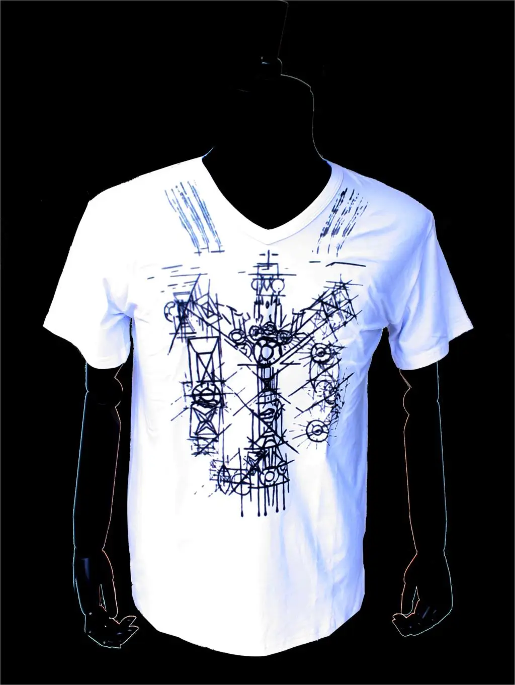 Tshirt Редкий классический MJ Майкл костюм Джексон Триллер красный и черный Куртка для фанатов имитатор лучший подарок одежда на Хэллоуин - Цвет: Tshirt