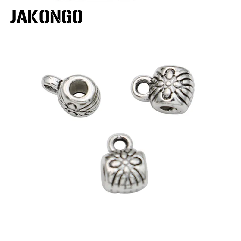 JAKONGO антикварные посеребренные соединительные бусины для изготовления