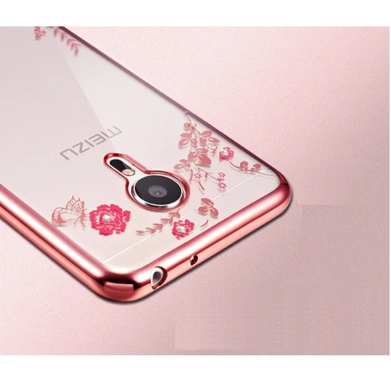 Secret Garden гальваническое покрытие ТПУ мягкий чехол для Meizu M5s M5 M3 M2 M6 Примечание M3s