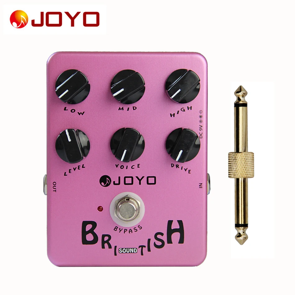 Усилитель для гитары JOYO 1 шт. разъем педалей с английскими звуковыми эффектами