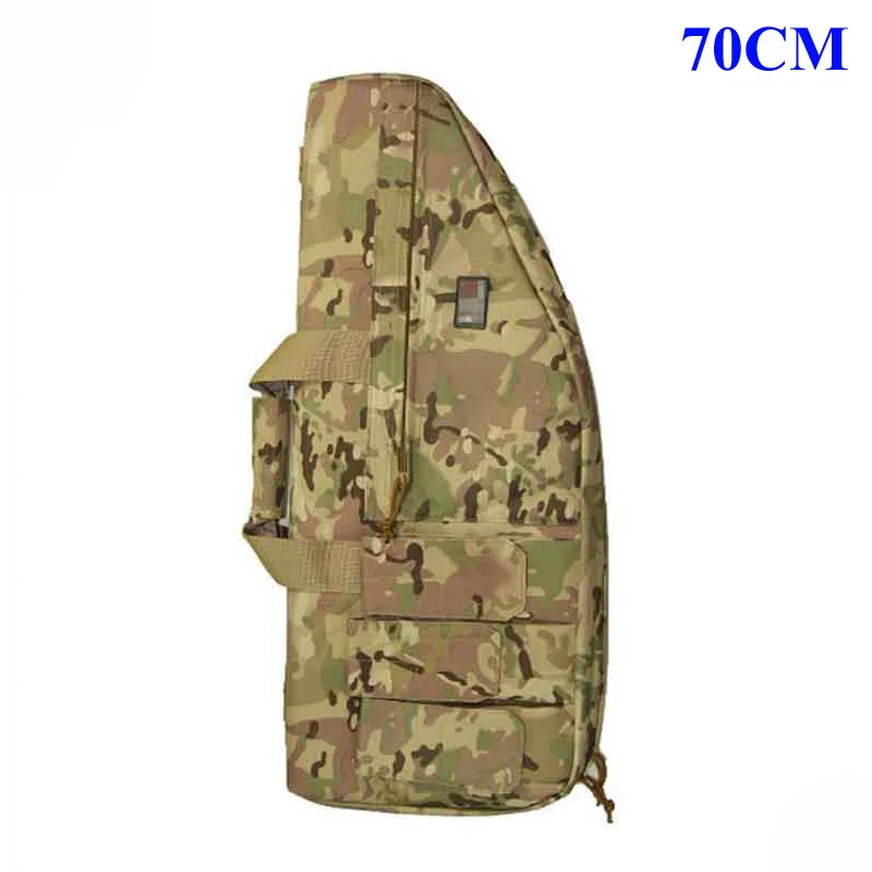 70CM CP Армейская Военная Тактическая Сумка для оружия чехол для винтовки ружья сумка для переноски через плечо для страйкбола пейнтбола охотничья защитная сумка с поролоновой накладкой - Цвет: 70CM CP