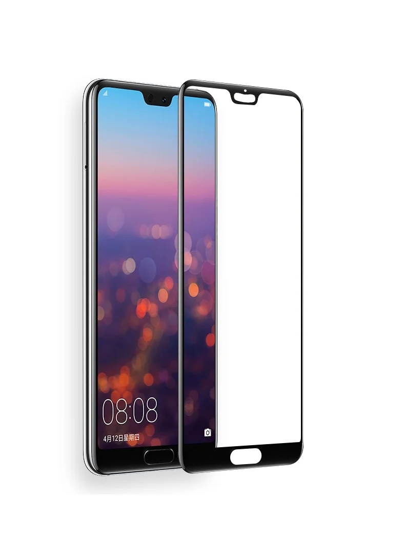 5D закаленное стекло с полным покрытием для Huawei P20 Pro защитный чехол Lite Nine 3E