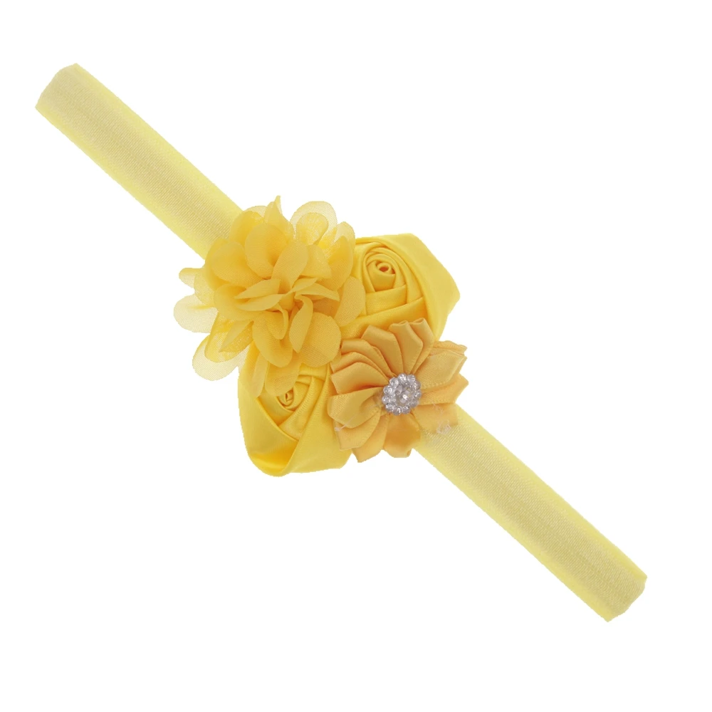 Детский ободок для волос резинка с цветными цветами новорожденных девочек|headband