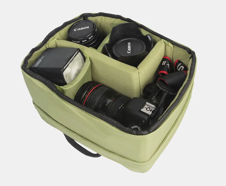 Сумка для хранения объектива камеры 6D 5D Mark III 60D 70D 600D 700D 7D2 D3200 D5500 D7100 D610 D810 A900 A99|video