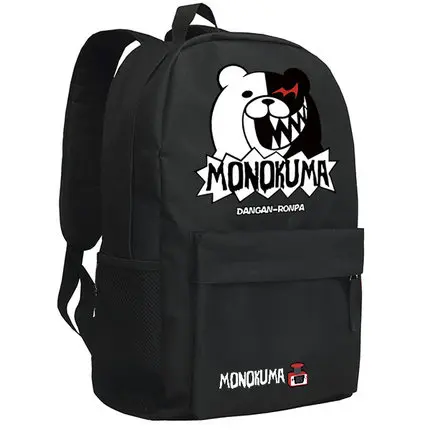 Японские сумки в стиле аниме данганронпа школьный ранец унисекс из ткани Оксфорд