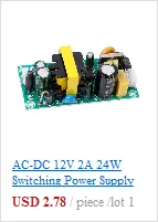 DCDC LM2596 понижающий преобразователь питания 3-40 в Регулируемый модуль регулятора питания