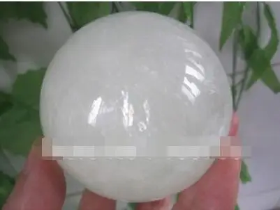 Натуральный белый кальцит хрустальный шар BALl | Дом и сад