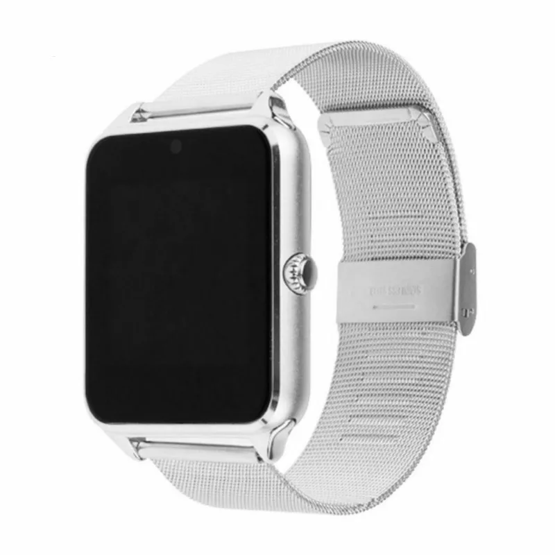 Умные часы GT08 Z60 мужские и женские Bluetooth наручные Поддержка SIM/TF карты для Apple Android