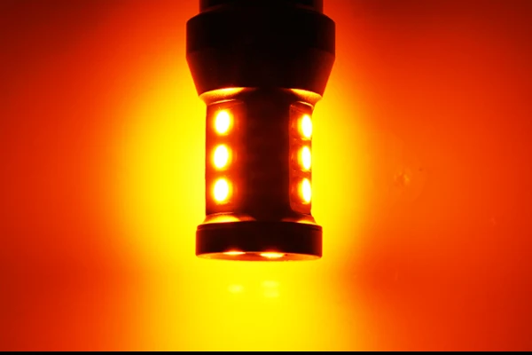 2 шт. красный высокой мощности Макс 20 Вт CRE'E LED 7443 T20 7444NA светодиодные лампы для указателей поворота, задние фонари, тормозные огни, блестящий красный