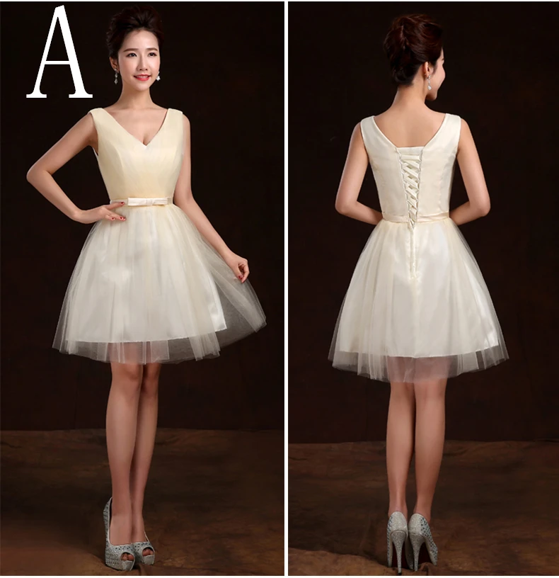 

short robe de soiree champagne sexy teens fancy tulle homecoming dress party elegant ball gown special occasion dresses