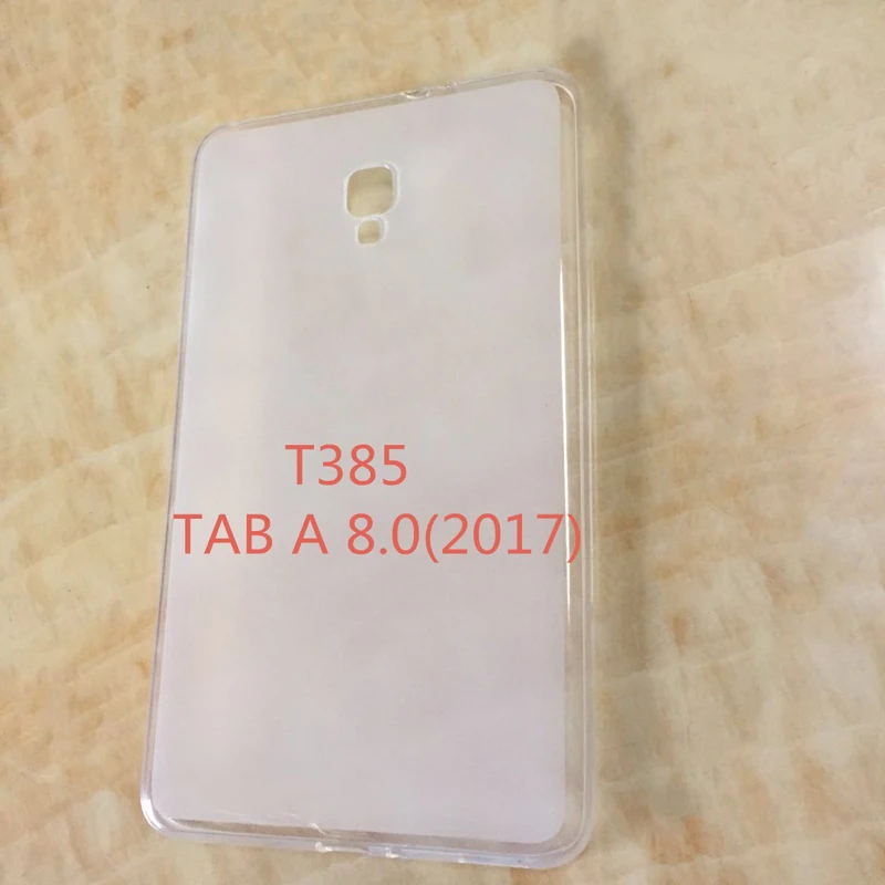 Мягкий чехол для Samsung galaxy tab A 8 0 2017 T385 Galaxy tabA T380|Чехлы планшетов и электронных книг|