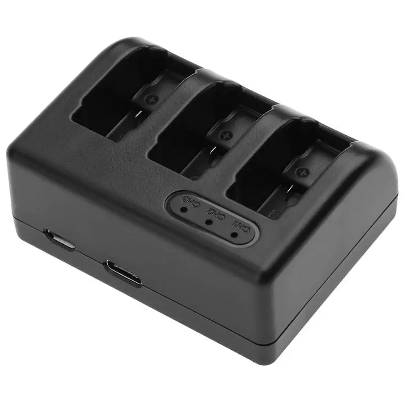 3 в 1 USB Смарт зарядное устройство адаптер со светодиодным индикатором для Gopro 5/6
