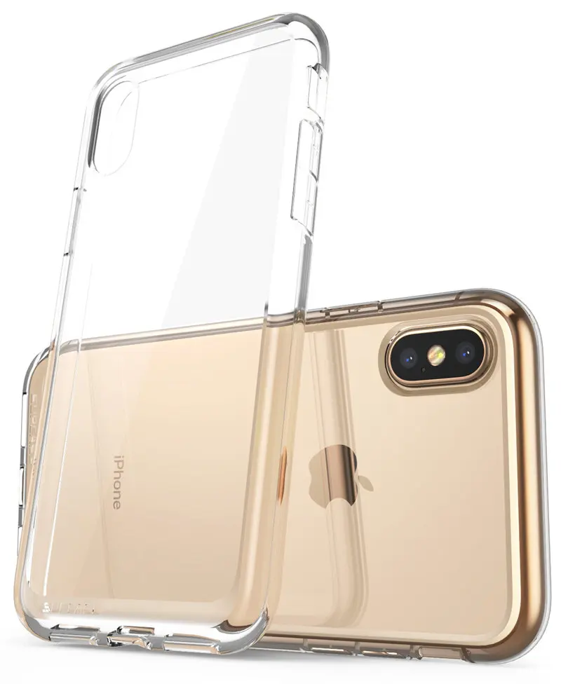 Clear Для iphone Xs Max чехол 6,5 дюймов SUP чехол UB Стиль Премиум гибридный защитный бампер+ прозрачная задняя крышка для iphone XS Max чехол - Цвет: Clear