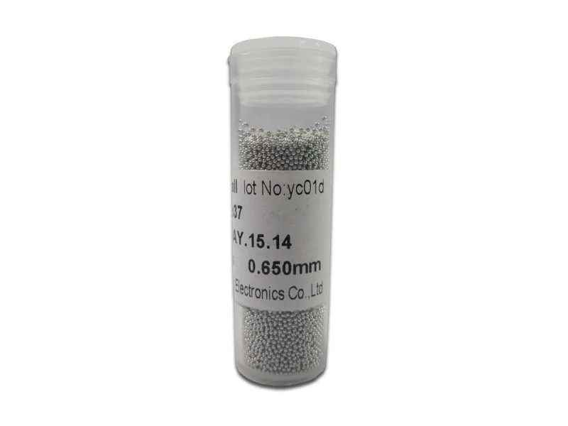 

25k 0.65mm Leaded Solder Balls for BGA Reballing