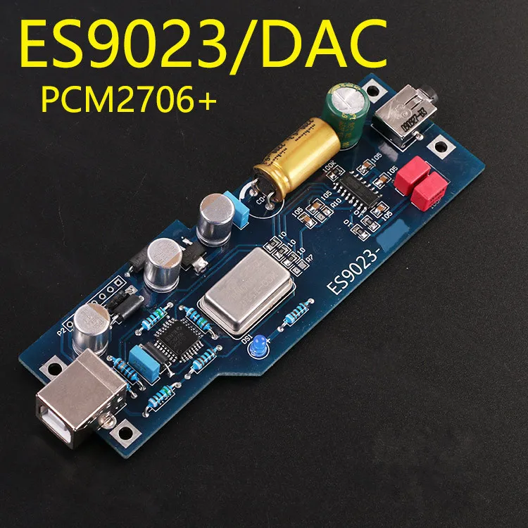HiFi Audio PCM2706 + ES9023 DAC Bottomless Noise Decoder Daughter Card DIY with OTG USB faction kit/ Assembly board | Электроника