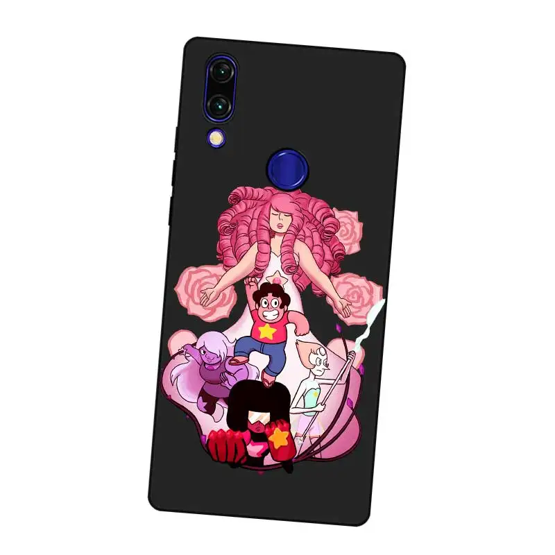 N416 Steven Universe Черный силиконовый чехол для Xiaomi Redmi Note 3 4 4X5 5A 6 7 Pro Global |