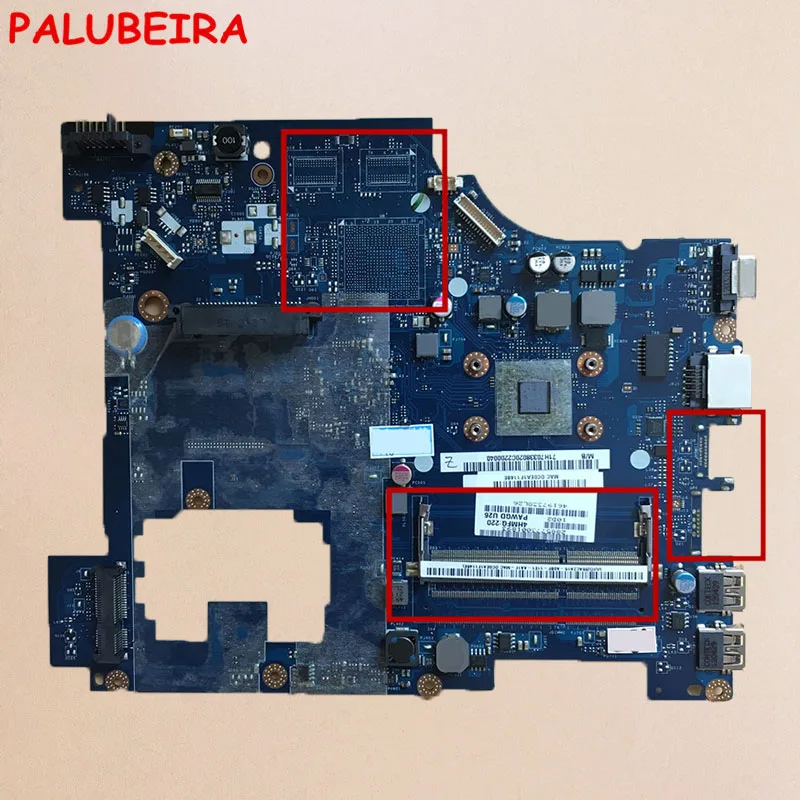 PALUBEIRA Бесплатная доставка Для Lenovo G575 Материнская плата ноутбука PAWGD LA 6757P бортовой
