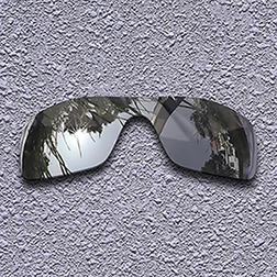 Silver Titanium Поляризованные Сменные линзы для солнцезащитных очков Oakley Batwolf-несколько вариантов - Цвет линз: Silver Titanium