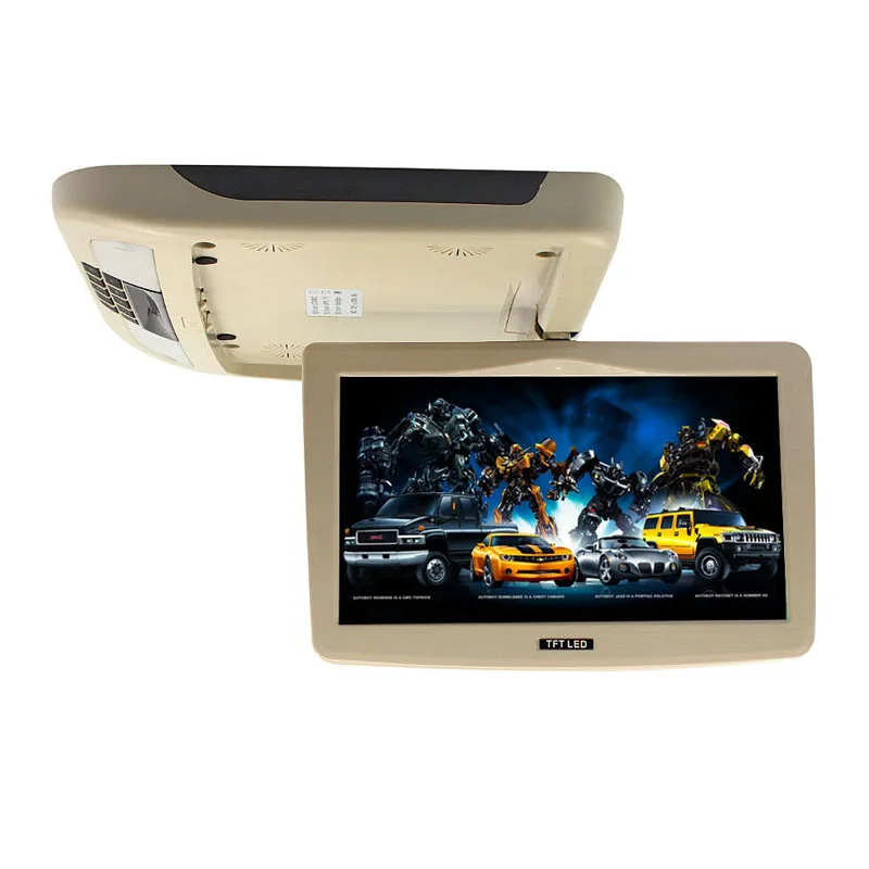 10 дюймовые автомобильные мониторы 12 В Вт Автомобильный потолочный монитор