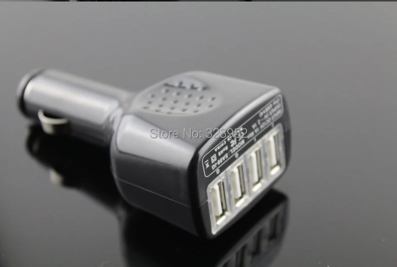 Автомобильное зарядное устройство Esobest с 4 USB портами 5 В 2 1 А|charger for iphone|charger adapter5v