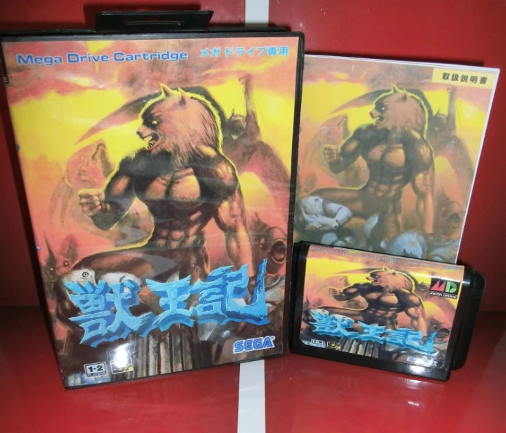 Картридж для Sega Megadrive Genesis японская игровая консоль с коробкой и руководством
