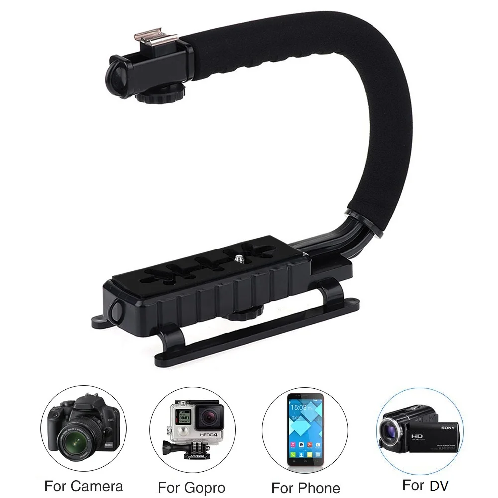 Профессиональное видео Действие Стабилизация Ручной Стабилизатор + 130 шт.