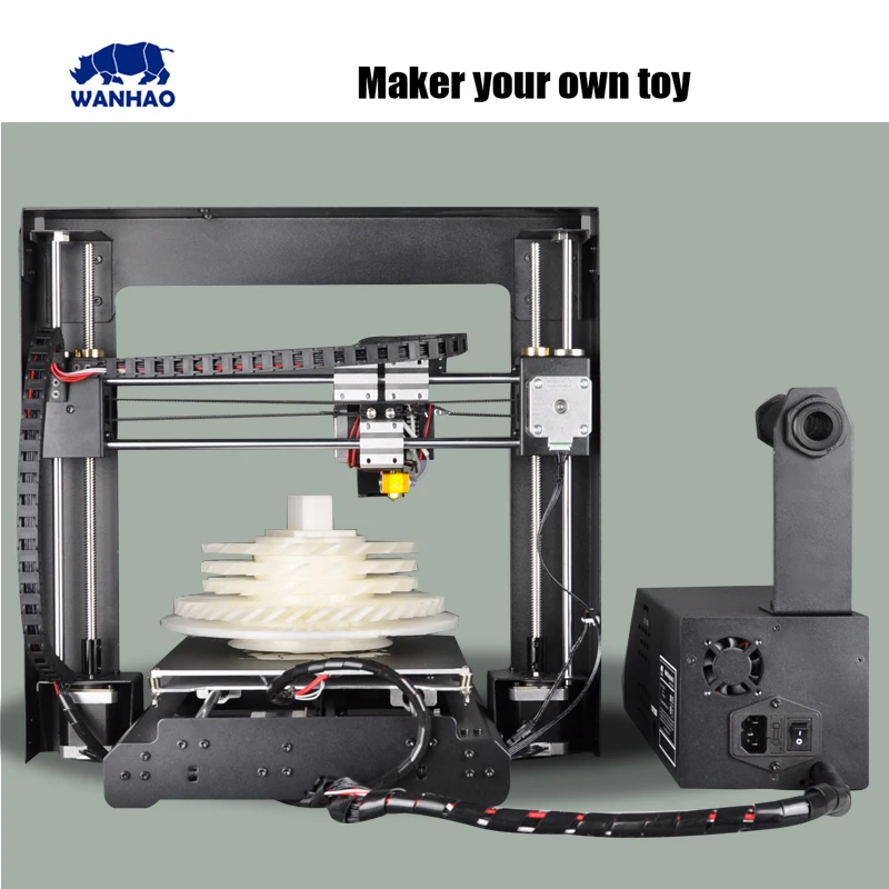 Комплект 3d принтера wanhao Prusa i3 V2.1 высокое качество модернизированный с ЖК экраном