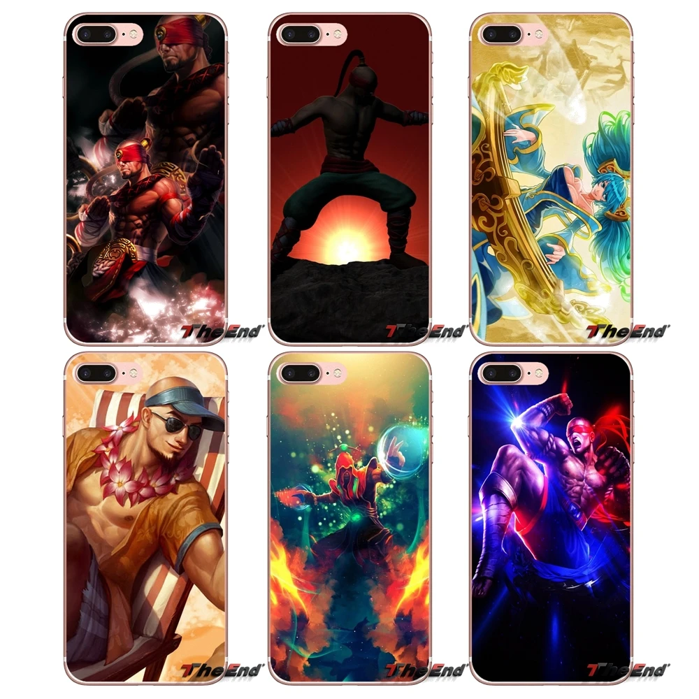 Чехол Lee Sin Teemo Sona League of Legends для Sony Xperia Z Z1 Z2 Z3 Z5 compact M2 M4 M5 E3 T3 XA Aqua LG G4 G5 G3 G2 Mini|league legends