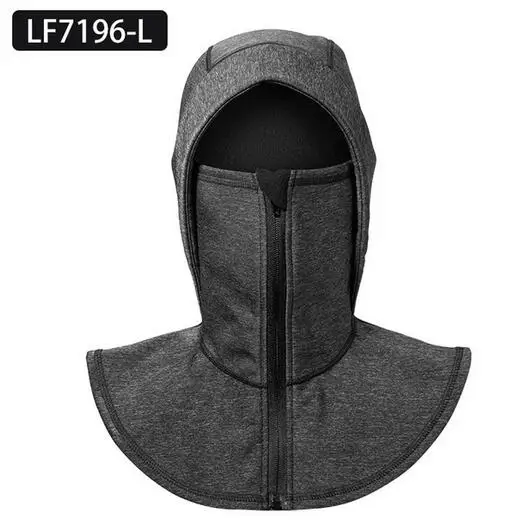 LF7196L ROCKBROS Зимняя Маска для лица, теплая флисовая Лыжная маска, маска для лица, щит сноуборд, шапка, холодный головной убор, велосипедная маска для лица, Fiter Scraf - Цвет: LF7196L
