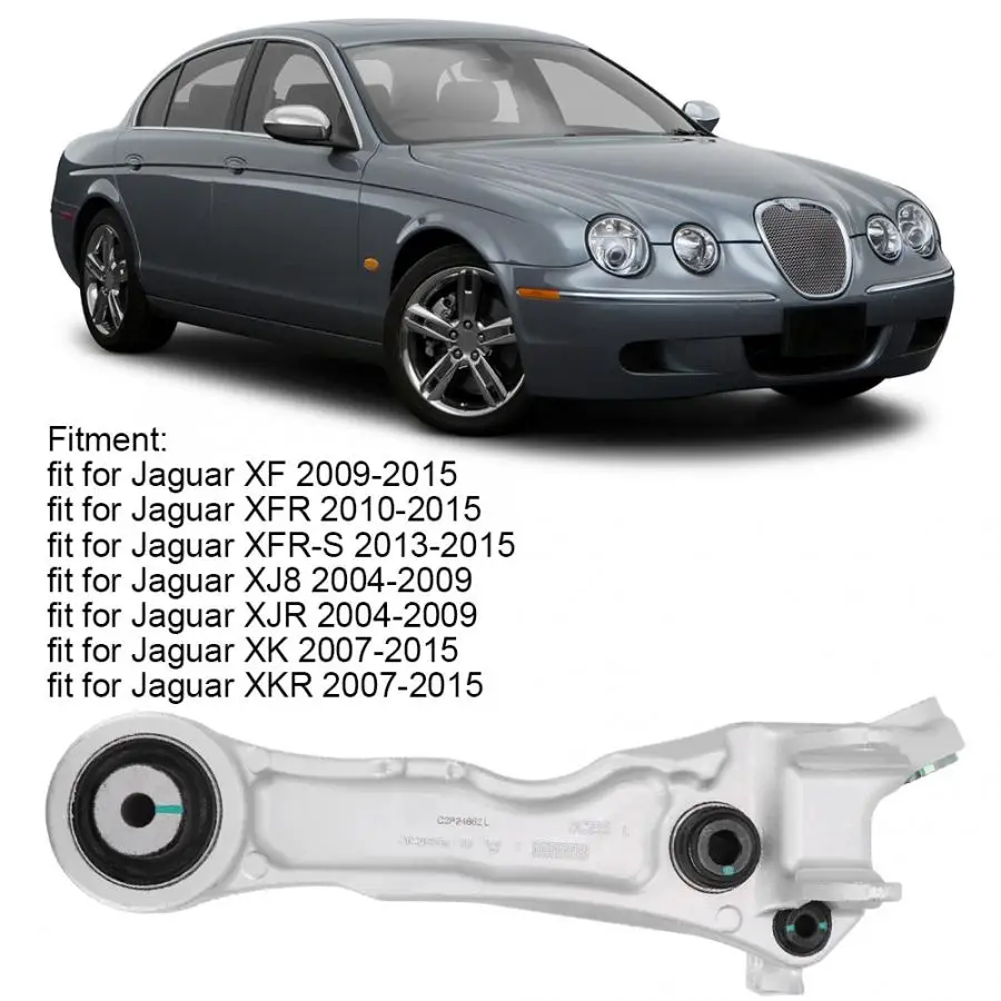 Передний левый рычаг управления в сборе подходит для Jaguar 2002 2015 C2P24862 C2C36867 Camber Kit