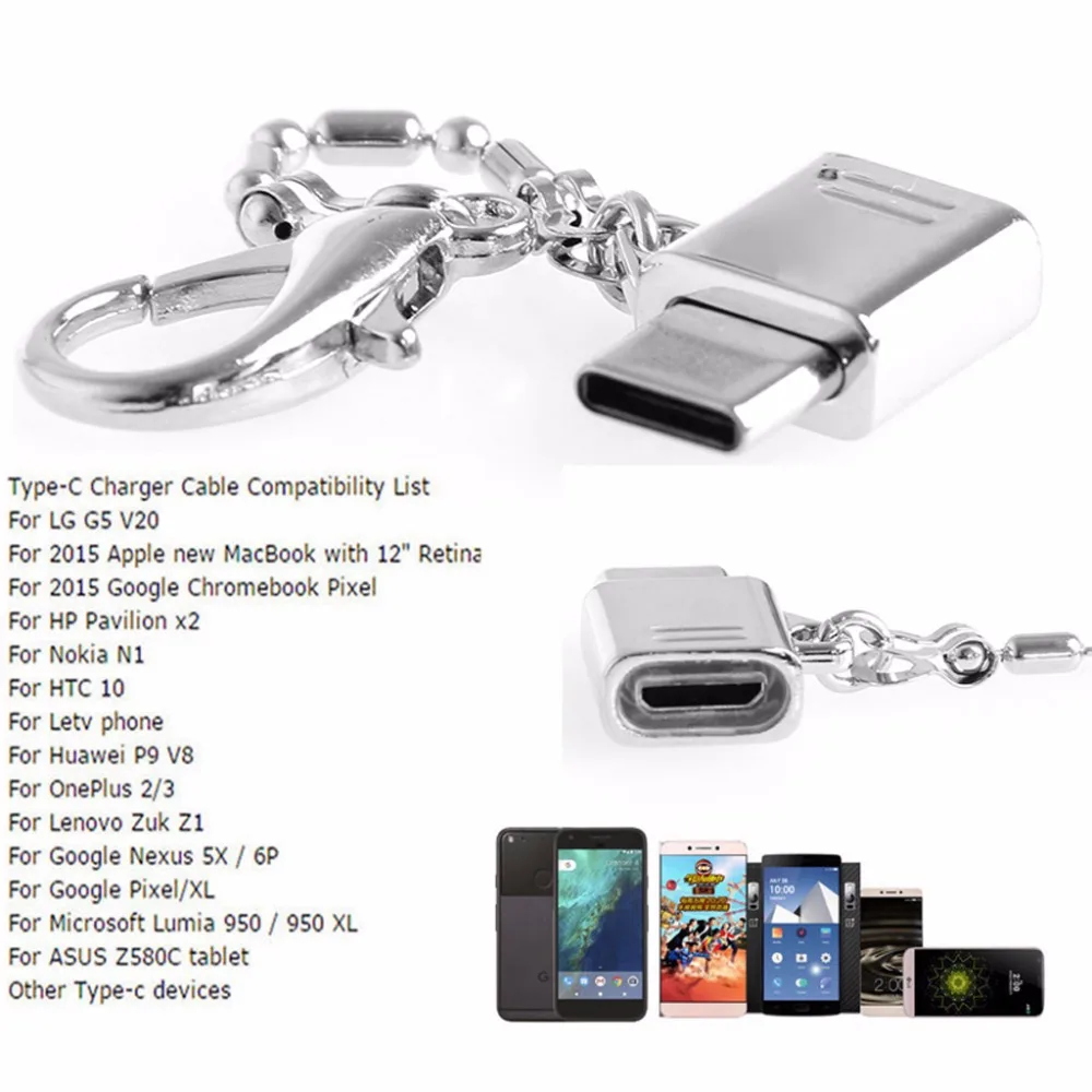New Metal USB-C 3.1 Type C Male to Micro USB 2.0 Female Converter Connector | Компьютеры и офис
