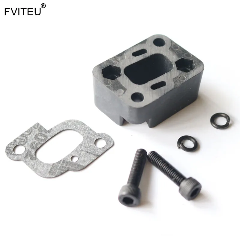 Fvieu пластиковый впускной коллектор для двигателя 23cc -30.5cc 1/5 HPI KM ROVAN baja 5b ss 5t |