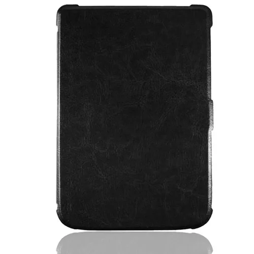 Black Продвинутый ТПУ мягкий чехол для pocketbook 616, ультра тонкий электронный магнитный смарт-чехол из полиуретановой кожи для PocketBook 616 Basic Lux2 - Цвет: Black
