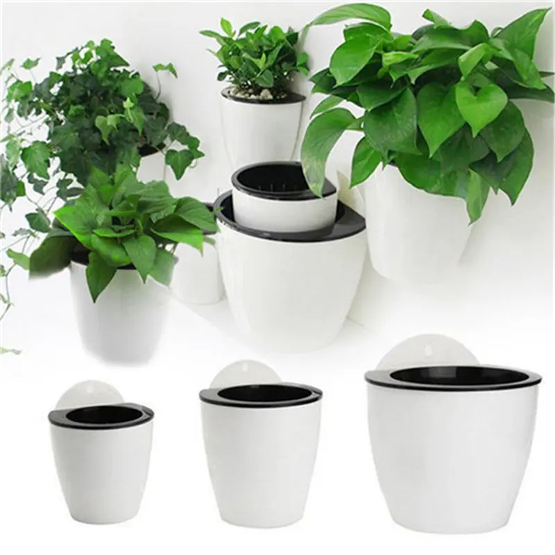 Автоматическая хорошо впитывают воду цветочный горшок гидропоники настенный