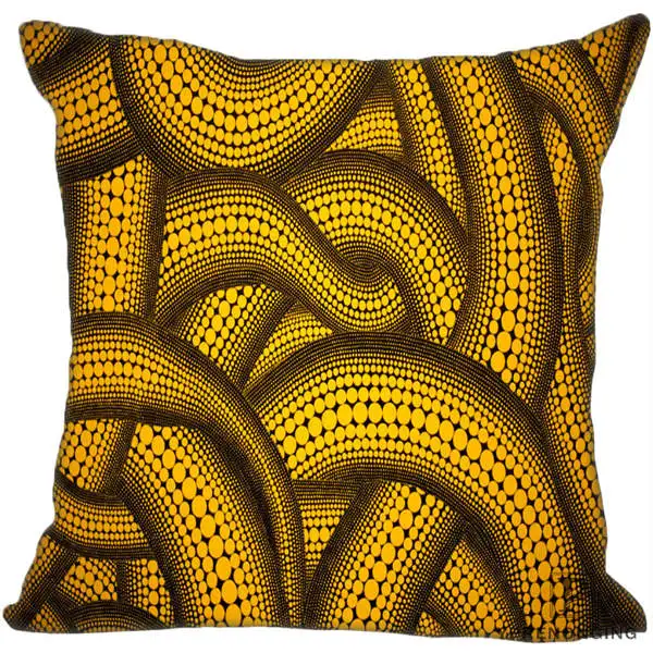 На Заказ Декоративная наволочка Yayoi Kusama квадратная на молнии наволочка лучший подарок 35X35,40x40,45x45 см(одна сторона) 180516-10 - Цвет: Square Pillowcases
