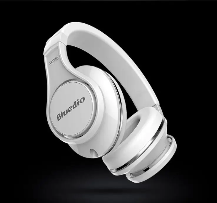 Bluedio UFO гарнитура беспроводная Bluetooth 4,1 наушники Hifi качество звука 3D объемный звук спортивные стерео-наушники - Цвет: White
