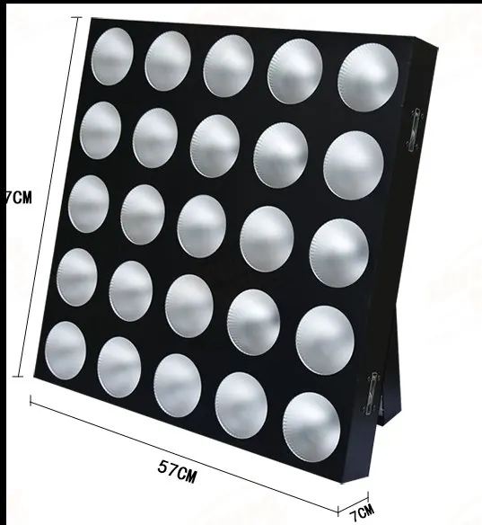 Бесплатная доставка 4 шт./лот кофр 4in1 Pack 5x5 LED Матрица Блиндер Свет 25x30 Вт 3in1 RGB