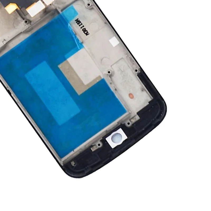 Для LG E960 Google Nexus 4 ЖК сенсорный экран дигитайзер дисплей запасные части сборки с рамкой AAA Качество