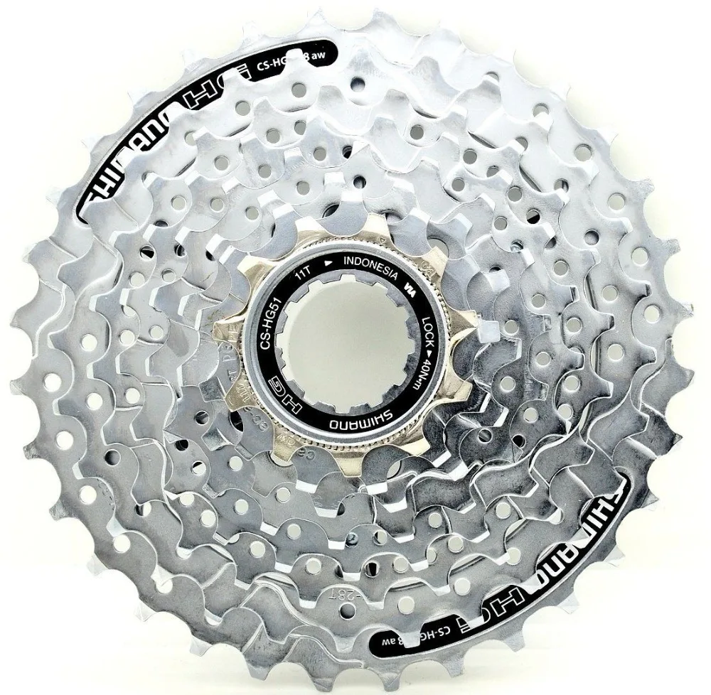 Оригинальный велосипед Shimano ALIVIO MTB CS HG51 8 скоростной 11 28 T/11 30 32 T Кассетный