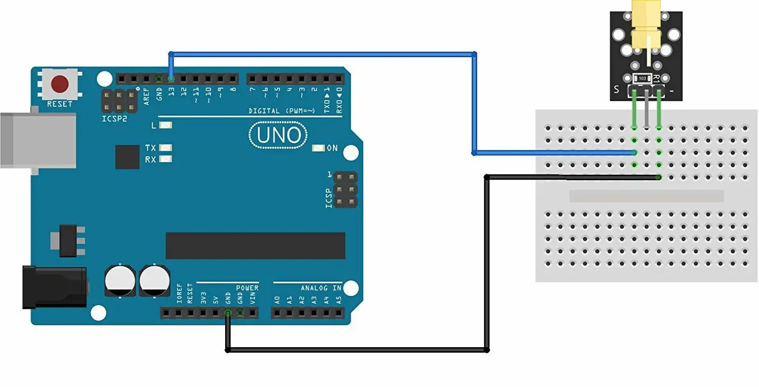 KY 008 650nm 5V красный лазерный Сенсор 6 мм 5 мВт передатчик Модуль точка лазерного