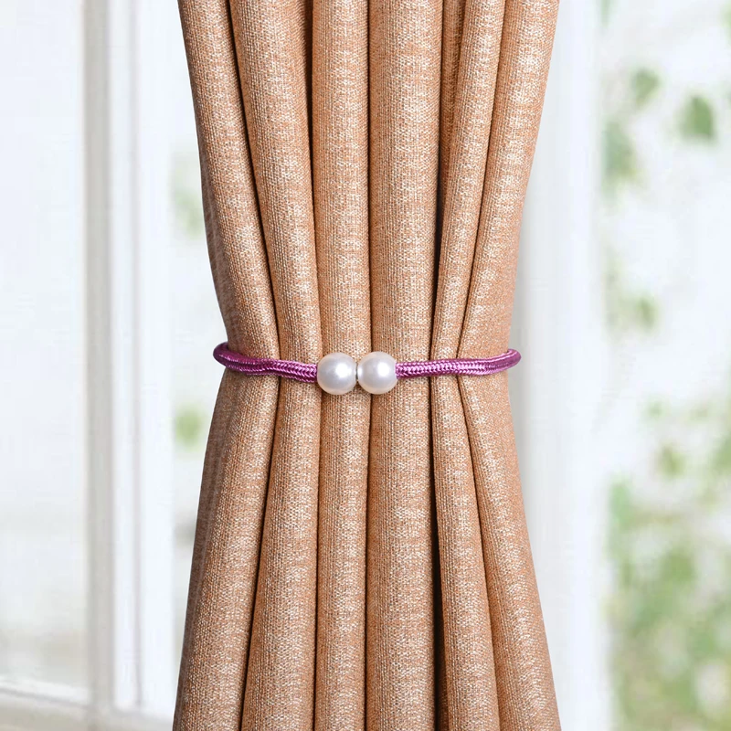 XWL 2 шт. жемчужные бусины магнитные завесы пряжки для штор Аксессуары застежки