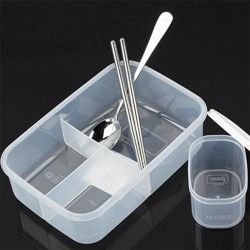 KCASA 1 шт. 1000 мл портативная бэнто коробка для микроволновой печи с миской супа