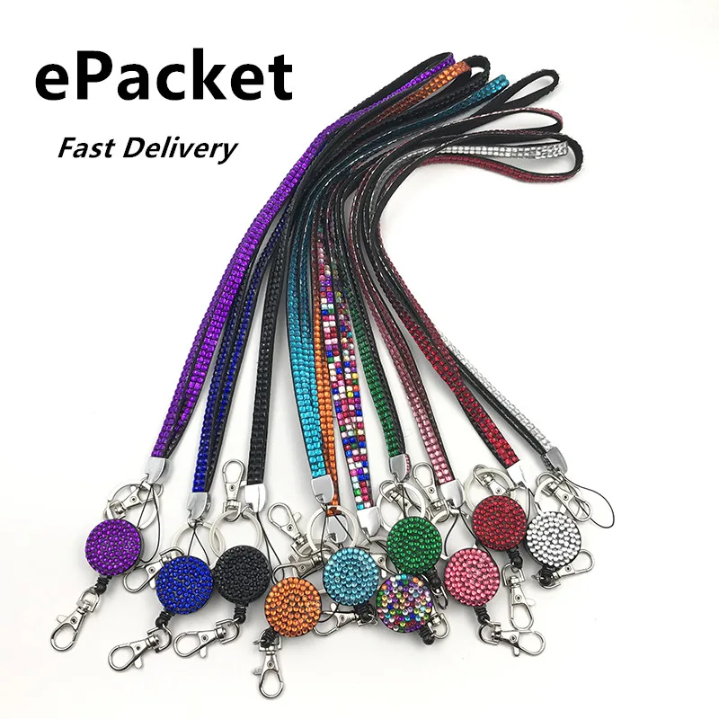 20 шт./лот Epacket доставка Хрустальный Блестящий шейный ремешок со стразами для