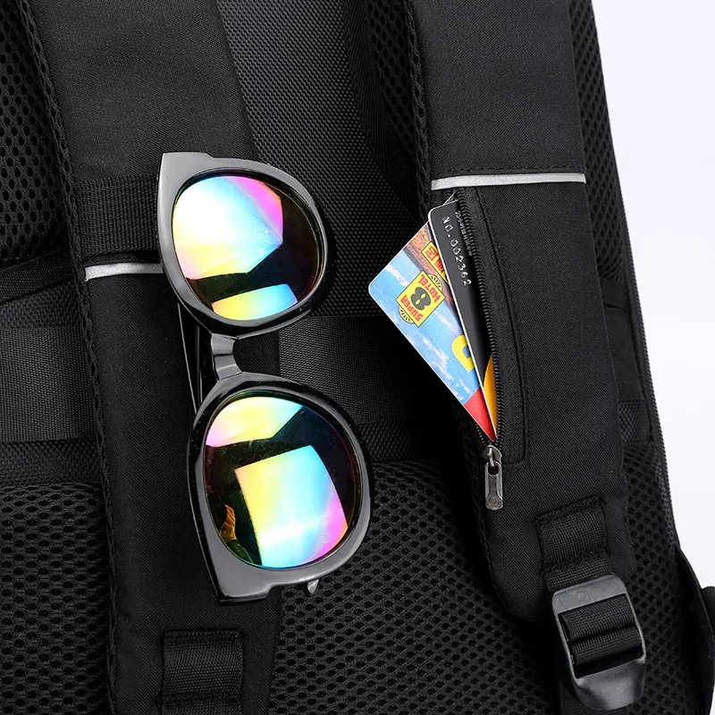 Противоугонный модный мужской рюкзак usb зарядка сумка Водонепроницаемый