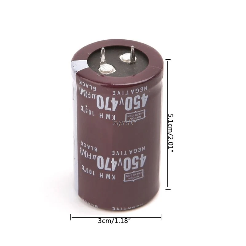 Electric Welder 450V 470uF Aluminum Electrolytic Capacitor Volume 30x50 JAN10 Whosale&Dropship